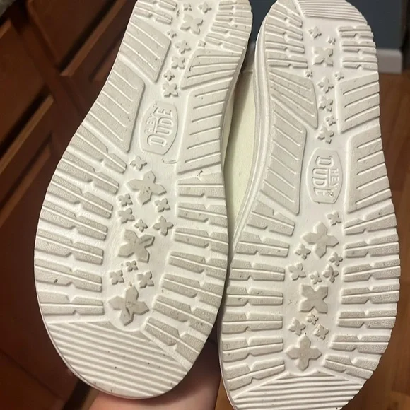 Hey Dude White Casual Slip-On Shoes - Picture 3 of 3